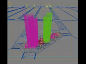 skyscraper office building 004 3D Model