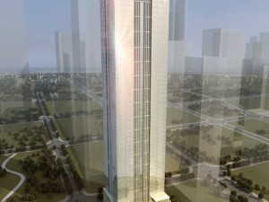 skyscraper office building 005 3D Model