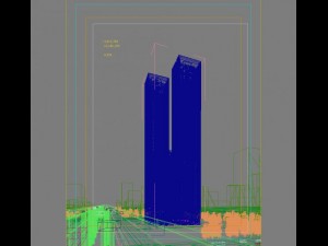 skyscraper office building 006 3D Model
