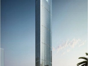skyscraper office building 007 Modello 3D