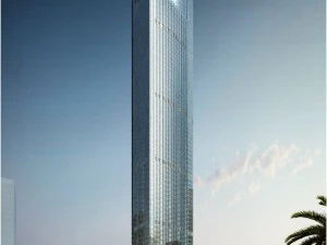 skyscraper office building 007 3D Model