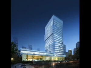 skyscraper office building 008 3D Model