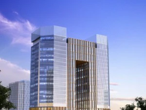 skyscraper office building 009 3D Model