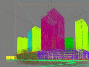 skyscraper office building 013 Modelo 3D