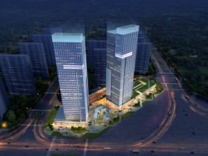 skyscraper office building 014 3D-Modell