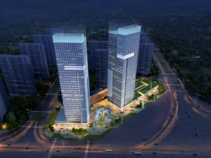 skyscraper office building 014 Modelo 3D