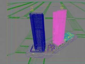 skyscraper office building 016 3D-Modell
