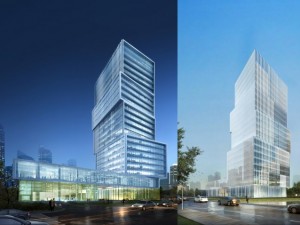 skyscraper office building 017 3D Модель