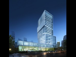 skyscraper office building 017 3D Model