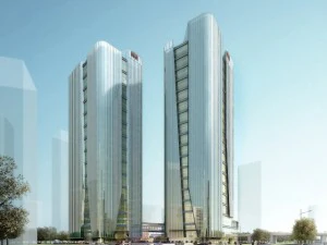 गगनचुंबी इमारत कार्यालय भवन 019 3D मॉडल