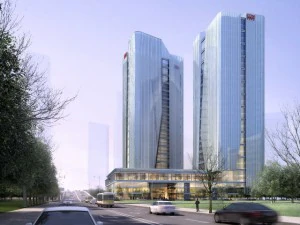 गगनचुंबी इमारत कार्यालय भवन 019 3D मॉडल