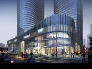 skyscraper office building 020 3D Model
