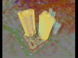 skyscraper office building 020 3D Model