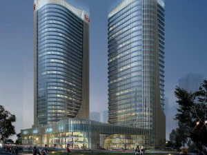skyscraper office building 020 3D Model