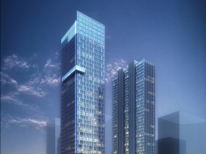 skyscraper office building 022 Model 3D