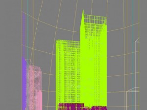 skyscraper office building 023 3D Model