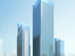 skyscraper office building 023 3D Model