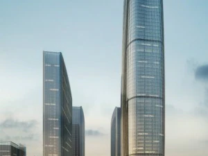 skyscraper office building 024 3D Model