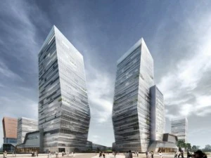 skyscraper office building 025 3D Model