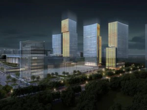 skyscraper office building 026 3D Model