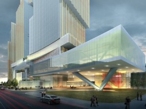 skyscraper office building 026 3D Model