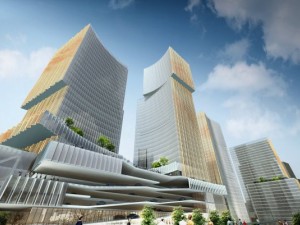 skyscraper office building 026 3D Model