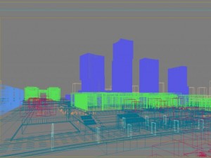 skyscraper office building 026 3D Model