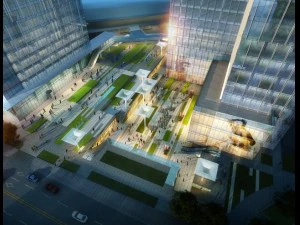 edificio per uffici grattacielo 027 Modello 3D