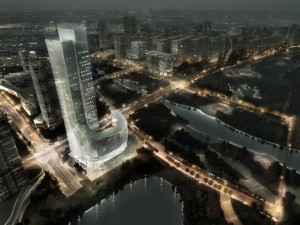 skyscraper office building 028 3D Model