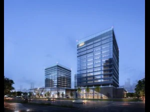 edificio per uffici grattacielo 029 Modello 3D