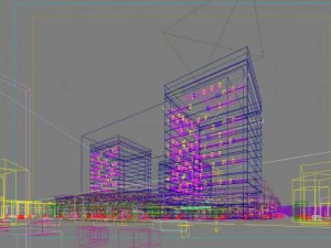 skyscraper office building 029 3D Model