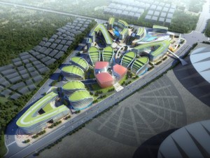 international convention and exhibition center 1 3D Model