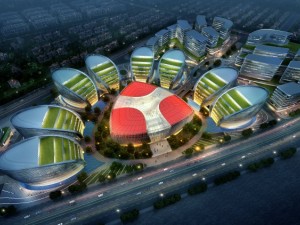 international convention and exhibition center 4 3D Model