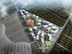 international convention and exhibition center 4 3D Model