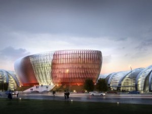 international convention and exhibition center 4 3D Model