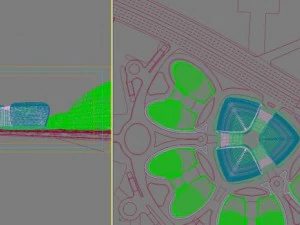 international convention and exhibition center 5 3D Model