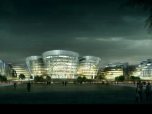 international convention and exhibition center 7 3D Модель