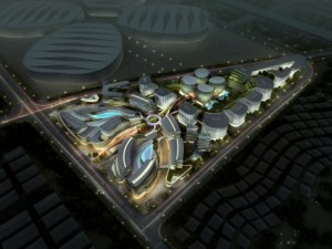 international convention and exhibition center 8 Modello 3D
