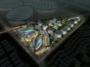 international convention and exhibition center 8 3D Model