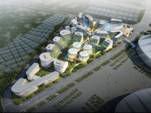 international convention and exhibition center 8 3D Model