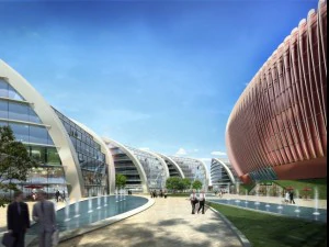 international convention and exhibition center 9 3 3D Model