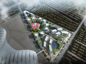 international convention and exhibition center 9 3 3D Model