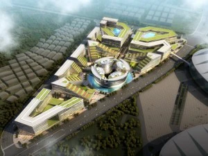 international convention and exhibition center 10 3D Model