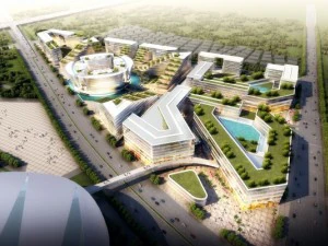 international convention and exhibition center 10 3D Model