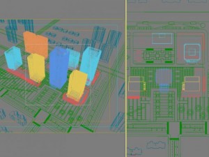 office buildings 004 3D Model