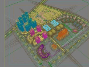 office buildings 006 3D Model