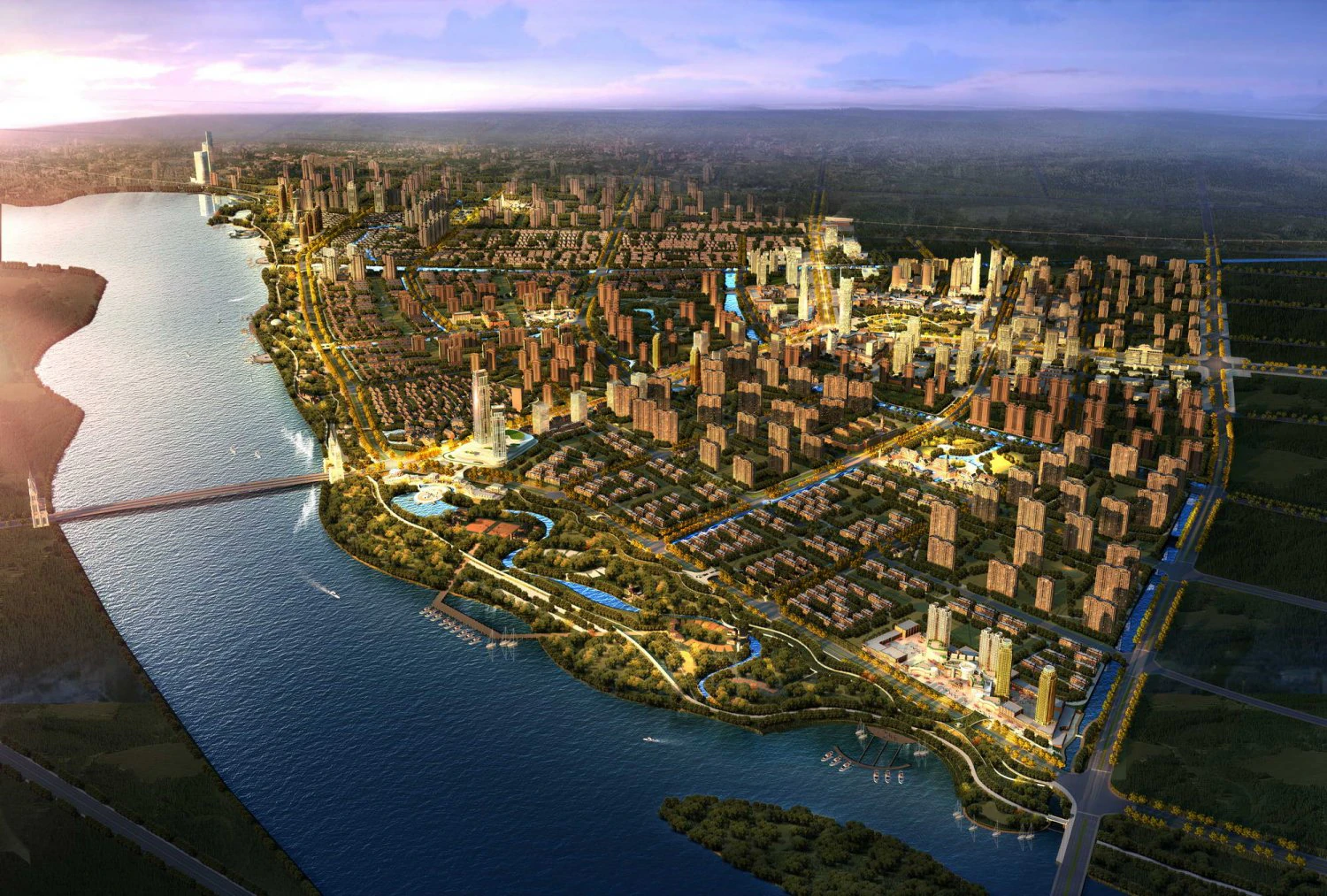 city planning 012 3D Model .c4d .max .obj .3ds .fbx .stl .blend 