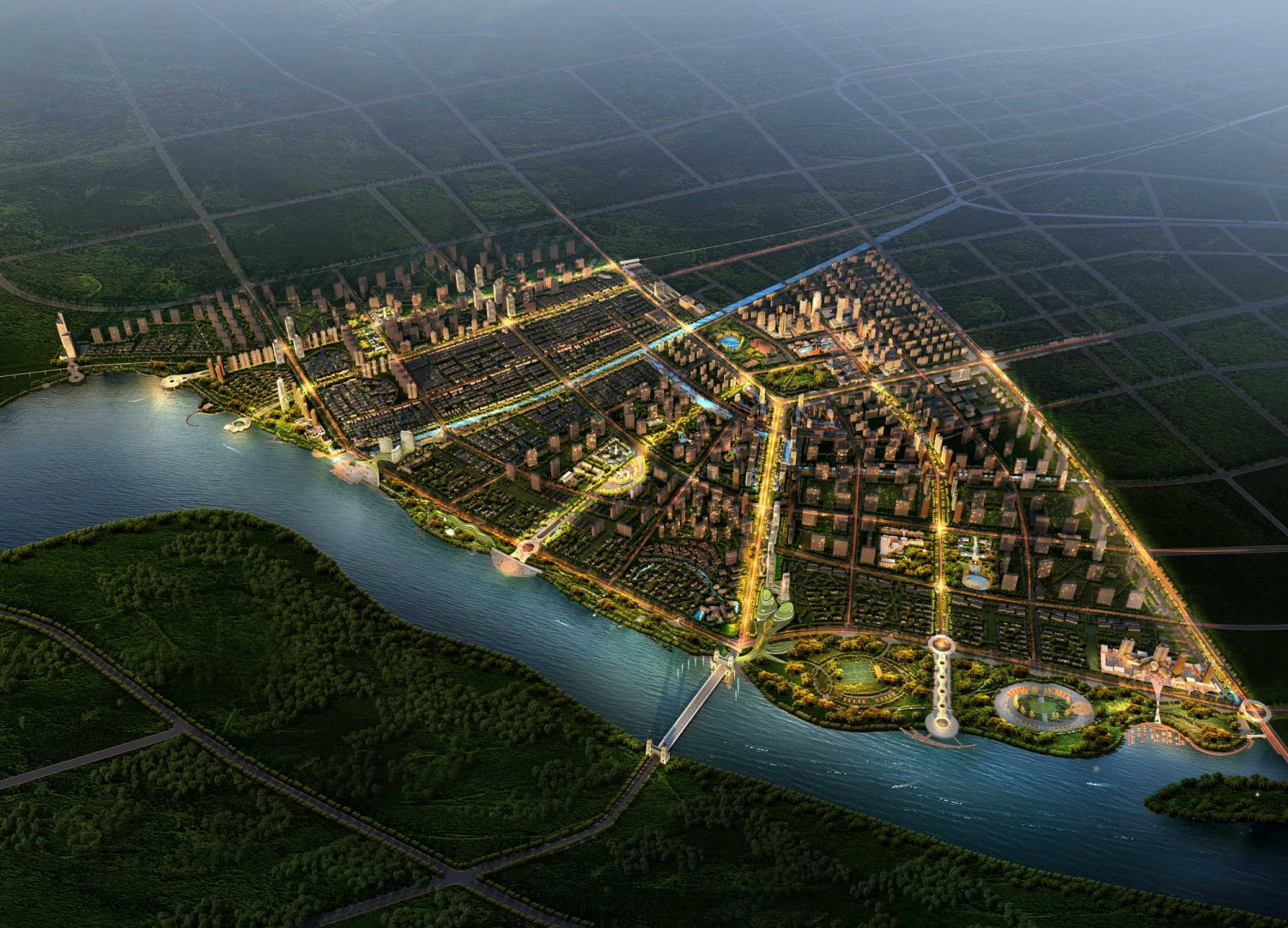 city planning 023 3D Model .c4d .max .obj .3ds .fbx .stl .blend 