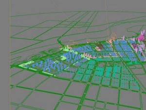 city planning 023 3D Model