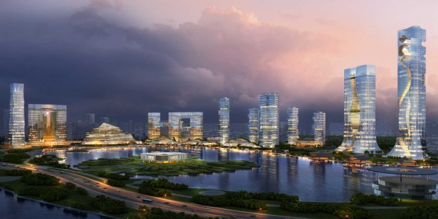 city planning 024 Modelo 3D .c4d .max .obj .3ds .fbx .stl .blend 